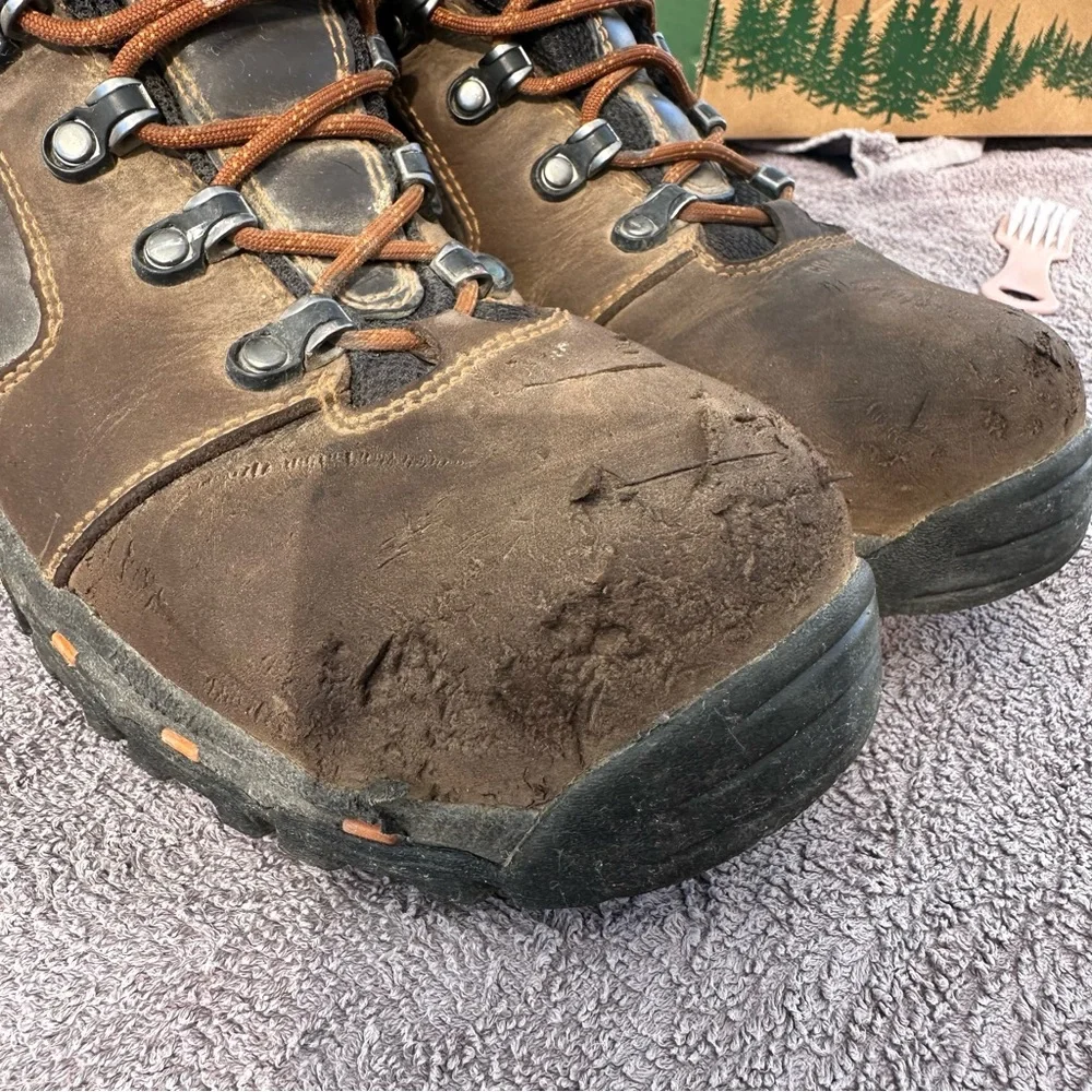 Danner Vicious 8” Brown Composite Toe NMT Gore-Tex Work Boots Size 9.5